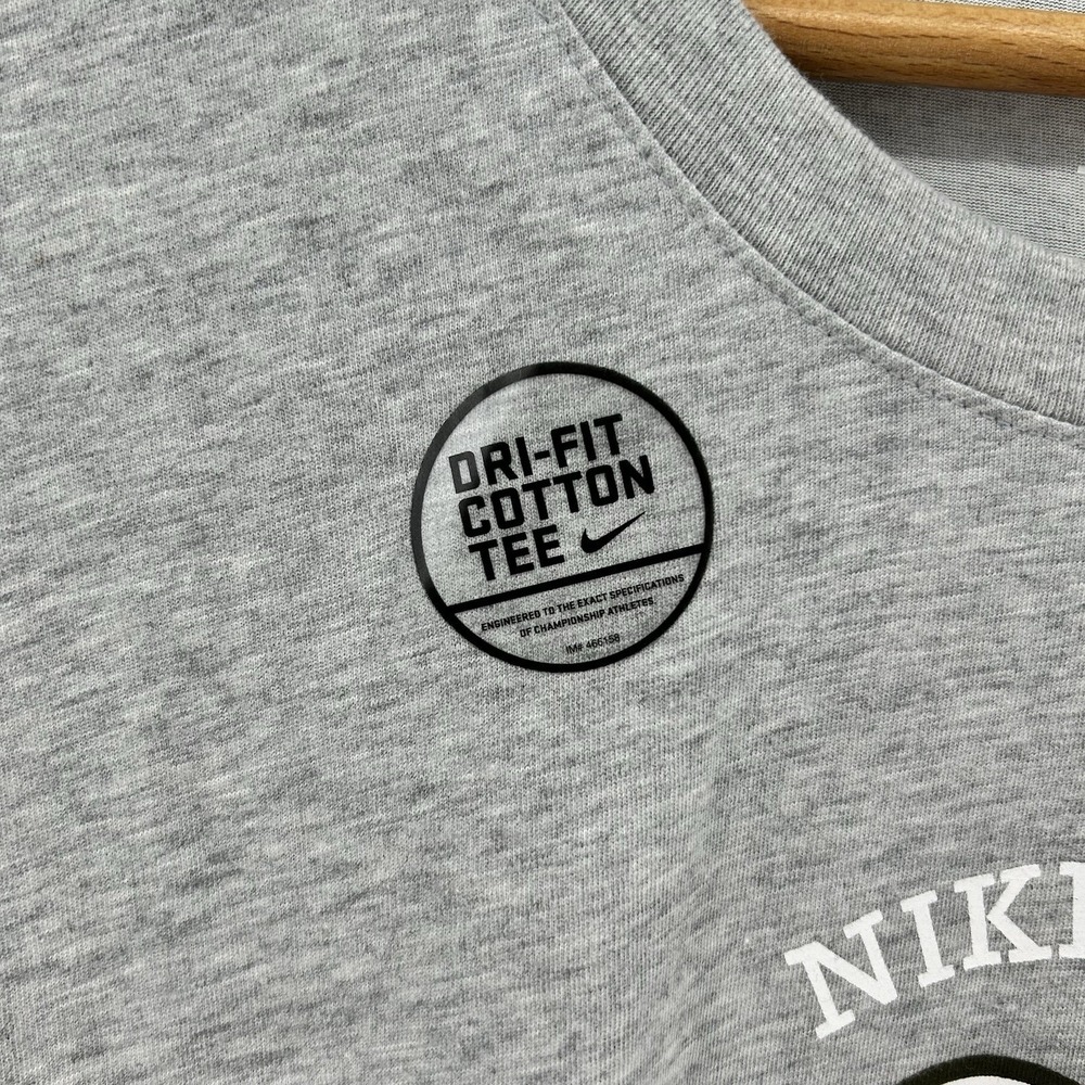Nike Golf Tee  T Shirt Mens 2XL Gray Graphic "‎ Blowin A Hoolie" Dri-Fit NWOT - Picture 4 of 10